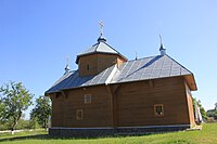Дерев'яна церква Успіння Пр. Богородиці 1812 с. Комарівці