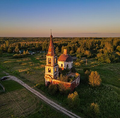 262. Никольская церковь, Филиппково, Комсомольский район Автор — Vladicus44