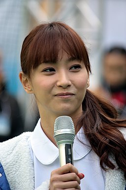 藤本美貴、カストロール1号お披露目にて(2)