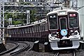 1307F「SDGsトレイン 未来のゆめ・まち号」 （2019年7月11日 大山崎駅）