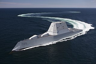 <i>Zumwalt</i>-class destroyer Stealth missile destroyer class of the US Navy