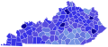 1986 United States Senate election in Kentucky results map by county.svg