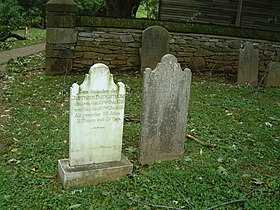 Tombs with inscription in German