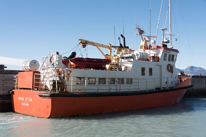 File:2017-09-12 AVIAQ ITTUK - MMSI 331010000 at Narsarsuaq Harbor, Greenland.jpg