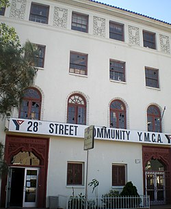 28th Street Y. M. C. A. Bangunan (South Los Angeles).jpg