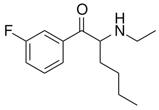 <span class="mw-page-title-main">3F-NEH</span> Substituted cathinone stimulant drug