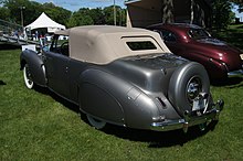 1941 Lincoln Continental 41 Lincoln Continental Cabriolet (8942212719).jpg