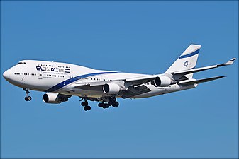 Boeing 747-400 "Jerusalem" 4X-ELD