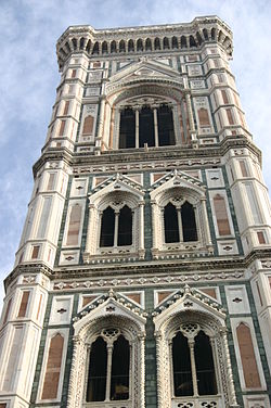 5303 - Florenz - Campanile di Giotto - Foto Giovanni Dall'Orto, 27. Januar 2008.jpg