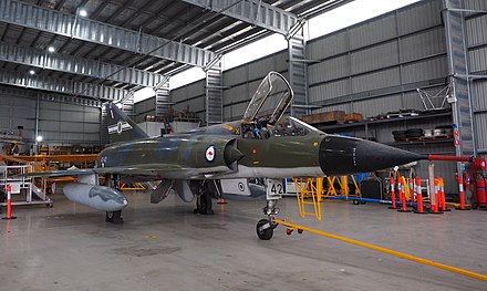 A3-42 on display at the Historical Aircraft Restoration Society in 2020