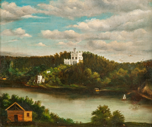 Oscarshall lystslott på Bygdøy (1854)
