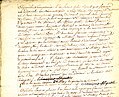 Acte de décès de son épouse (3 février 1794), (cote ADRML : 4 E 3581)