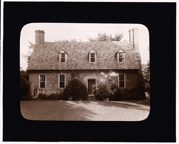 File:Adam Thoroughgood House, Norfolk vicinity, Princess Anne County, Virginia. Entrance facade LCCN2008675873.jpg
