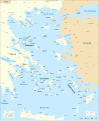 Full SVG map of the Aegean Sea