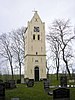 Kerktoren van Aegum op kerkhof[1]