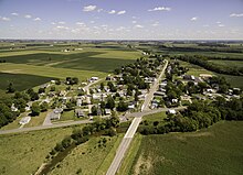 Aerial View of Vaughnsville