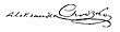 signature d'Alexandre Chodzko