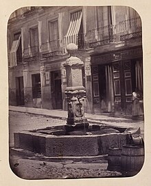 Alfonso Begué-Fuente calle Santa Isabel-1864.jpg