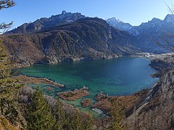 Ameisstein'dan Almsee'de görünüm