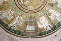 Detail mozaiky Kristovho krstu.