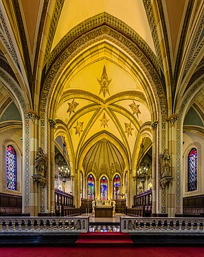 apse, Assumption Church, Windsor