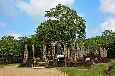 Atadage was the house of relic of tooth during Polonnaruwa era.