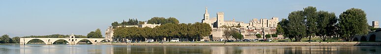 Avignon: Geografio, Gefiloj, Bildaro