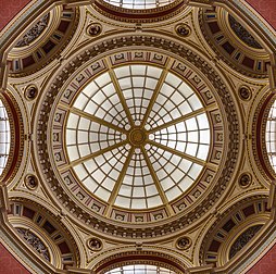 Cúpula da Barry Rooms, National Gallery, Londres, Reino Unido. (definição 3 474 × 3 445)