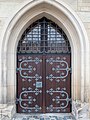 * Nomination Door of the side entrance of the Gangolf church in Bamberg --Ermell 10:41, 27 November 2021 (UTC) * Promotion  Support Good quality -- Johann Jaritz 12:11, 27 November 2021 (UTC)