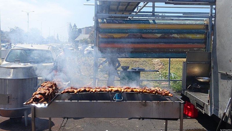 File:Barbecue at St. Pierre Market (31183317020).jpg