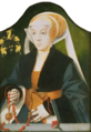 Portrait de femme avec un pomander (v. 1547), Bartholomäus Bruyn l’Ancien