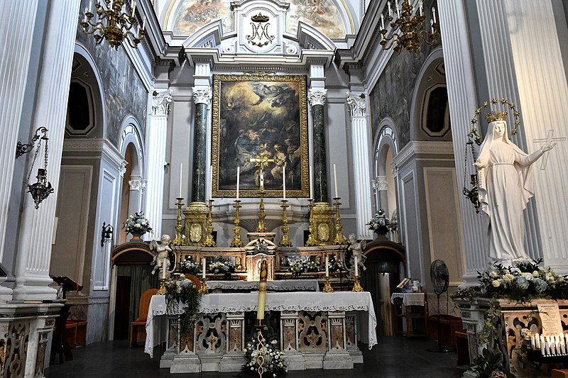 File:Basilica di Santa Maria della Natività e San Ciro. (5224). Portici (NA). La tela.jpg
