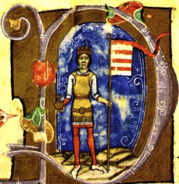 Bela III from the Illuminated Chronicle