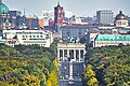 Panorama, Blick von der Siegessäule Richtung Brandenburger Tor