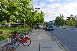 Bikeshare Station: Old Georgetown Road and Southwick Street in Bethesda