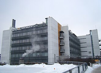 The Wihuri Research Institute is located in Biomedicum Helsinki, at the Meilahti Academic Medical Center. Biomedicum Helsinki.JPG