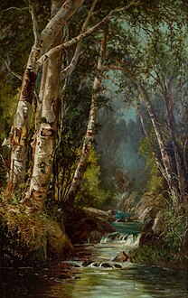 Birches by a Woodland Stream (1908)