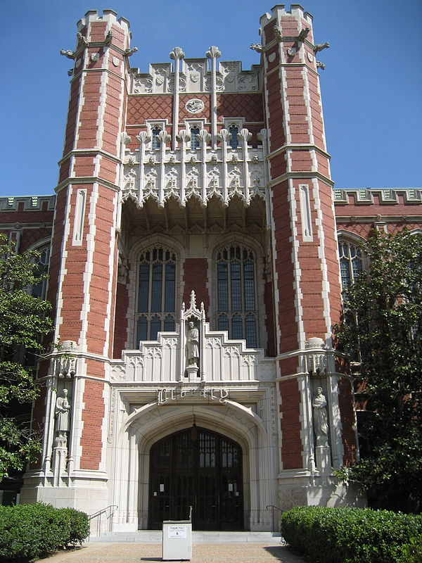 Bizzell Library sits at the heart of the university's Norman campus.