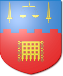 Escutcheon of the Cassel baronets of Lincoln's Inn Blazon of Cassel Baronets of Lincoln's Inn (1920).svg