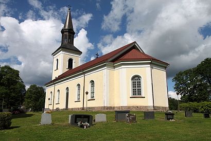 Vägbeskrivningar till Blidsberg Kyrka med kollektivtrafik