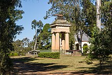 The Boer War Memorial and Governor Brisbane's Bath House Boer War Memorial (30181654880).jpg