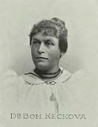 Bohuslava Kecková před r.1899