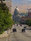 Edifício do Capitólio do Estado de Idaho em Boise