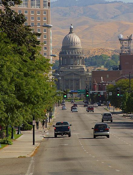 The Idaho State Capitol in Boise