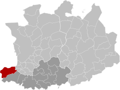 Bornem Antwerp Belgium Map.svg
