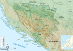 Miniatura para Geografía de Bosnia y Herzegovina