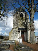 Le clocher de l'église.