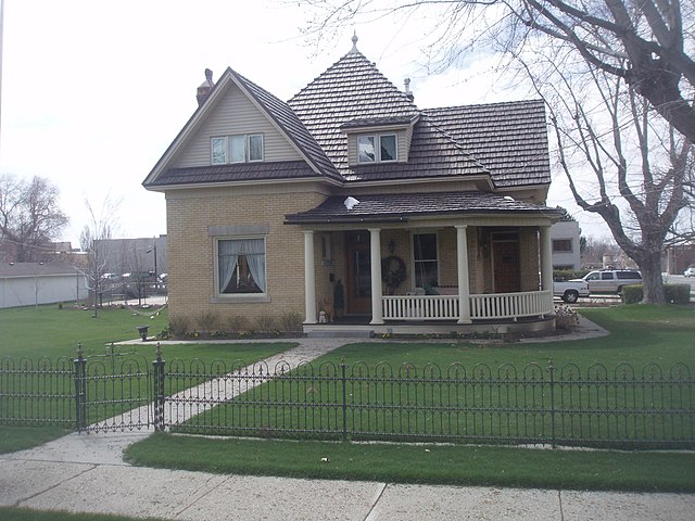 A home in Bountiful's Historic District