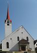 Die Stadtkirche mit Turm und Hauptportal