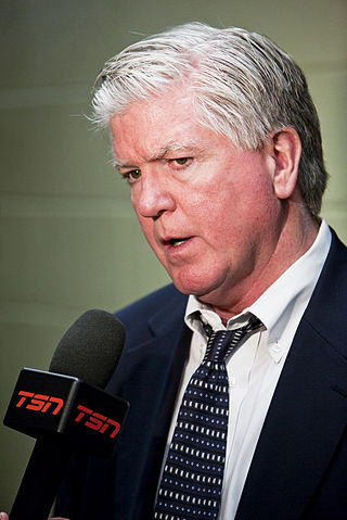 <span class="mw-page-title-main">Brian Burke (ice hockey)</span> American-Canadian executive (born 1955)